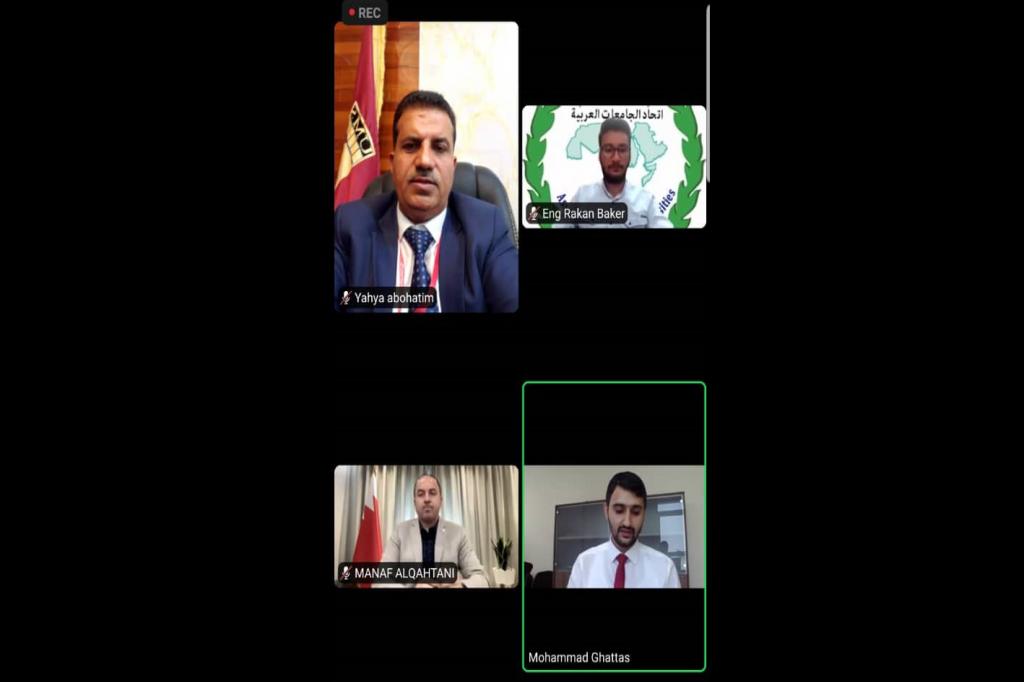 The University participates in the International Scientific Conference on “The Role of Arab Universities in Facing the C